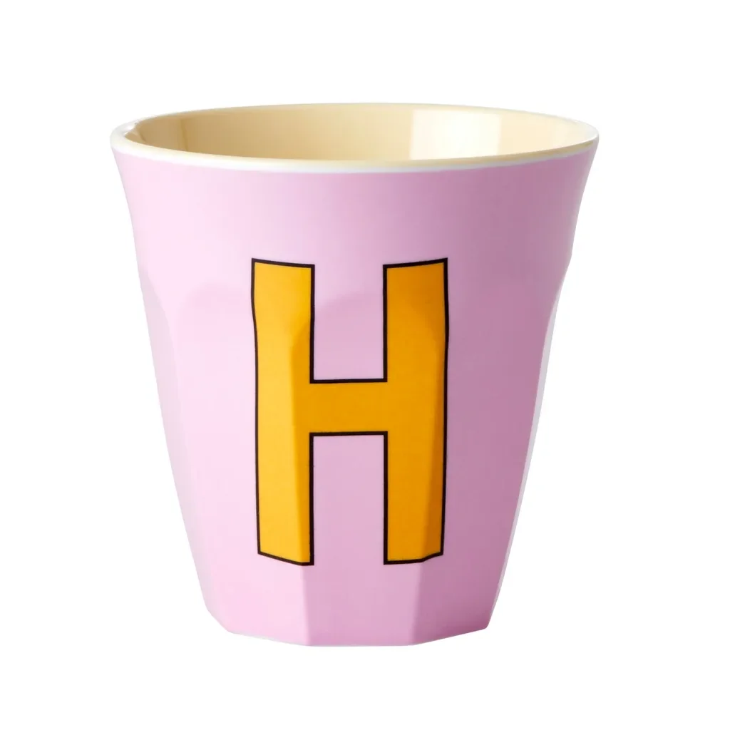"RICE - H beker, 250 ml, melamine, kleur: roze image"
