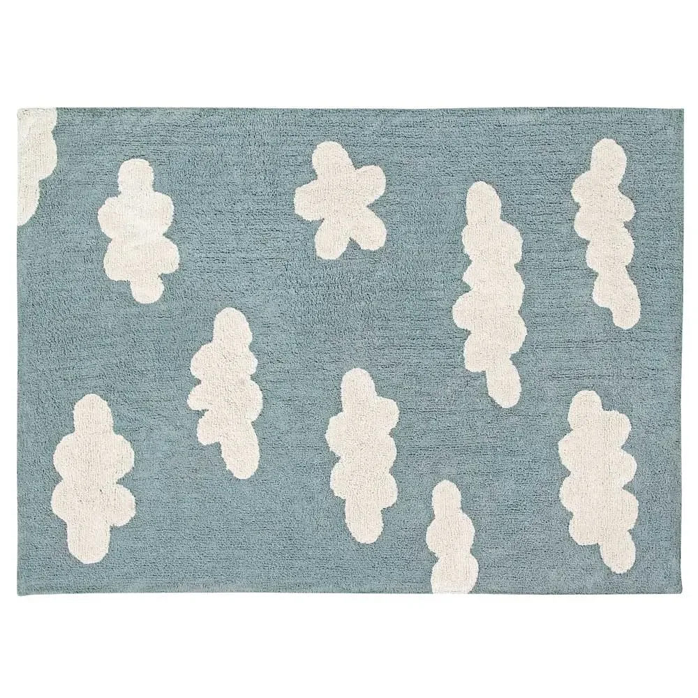 "Lorena Canals tapijt wolken rook blauw image"