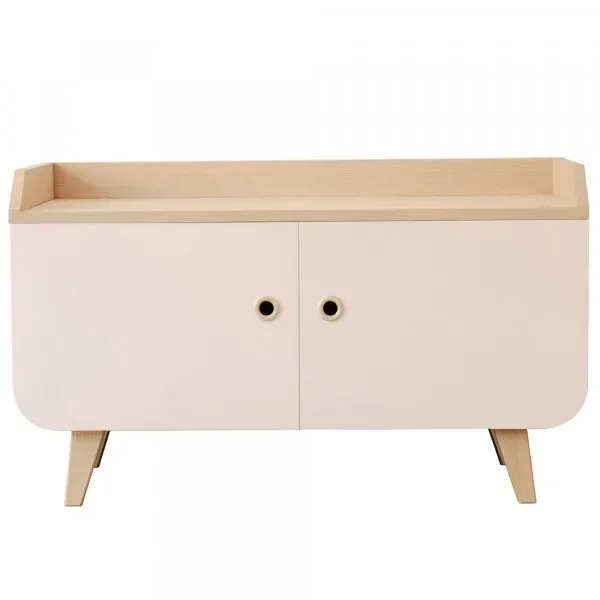 "Laurette dressoir Zen, Kleur van de oppervlakken: Roze poudre image"