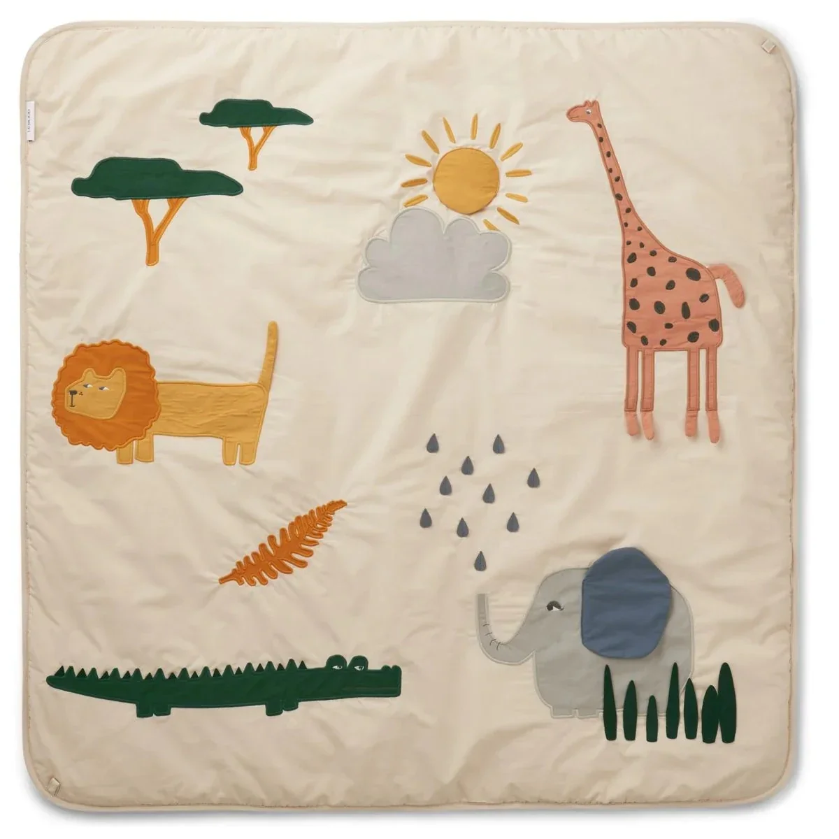 "Liewood Speelkleed baby, speelmat baby - Glenn, Kleur: Safari Sandy Mix image"