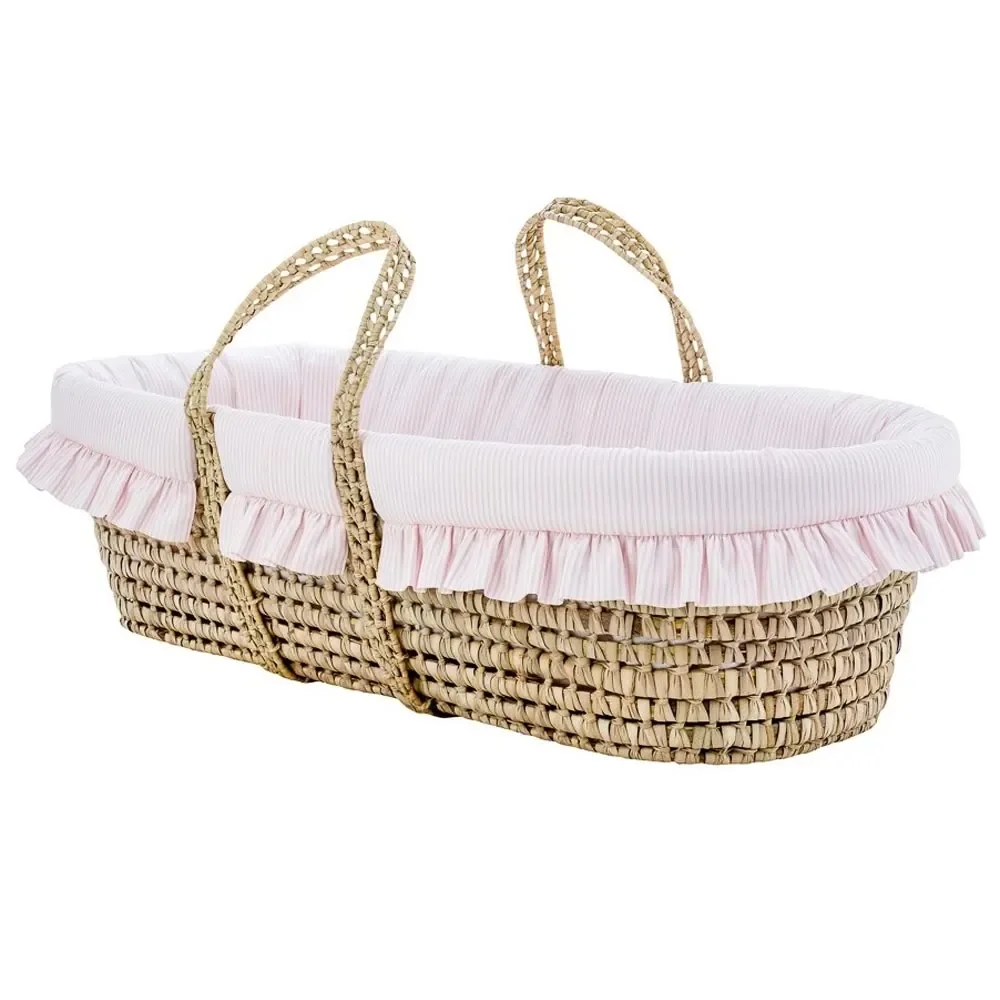 "Caramella Mozaïekmandje / Babymandje roze image"