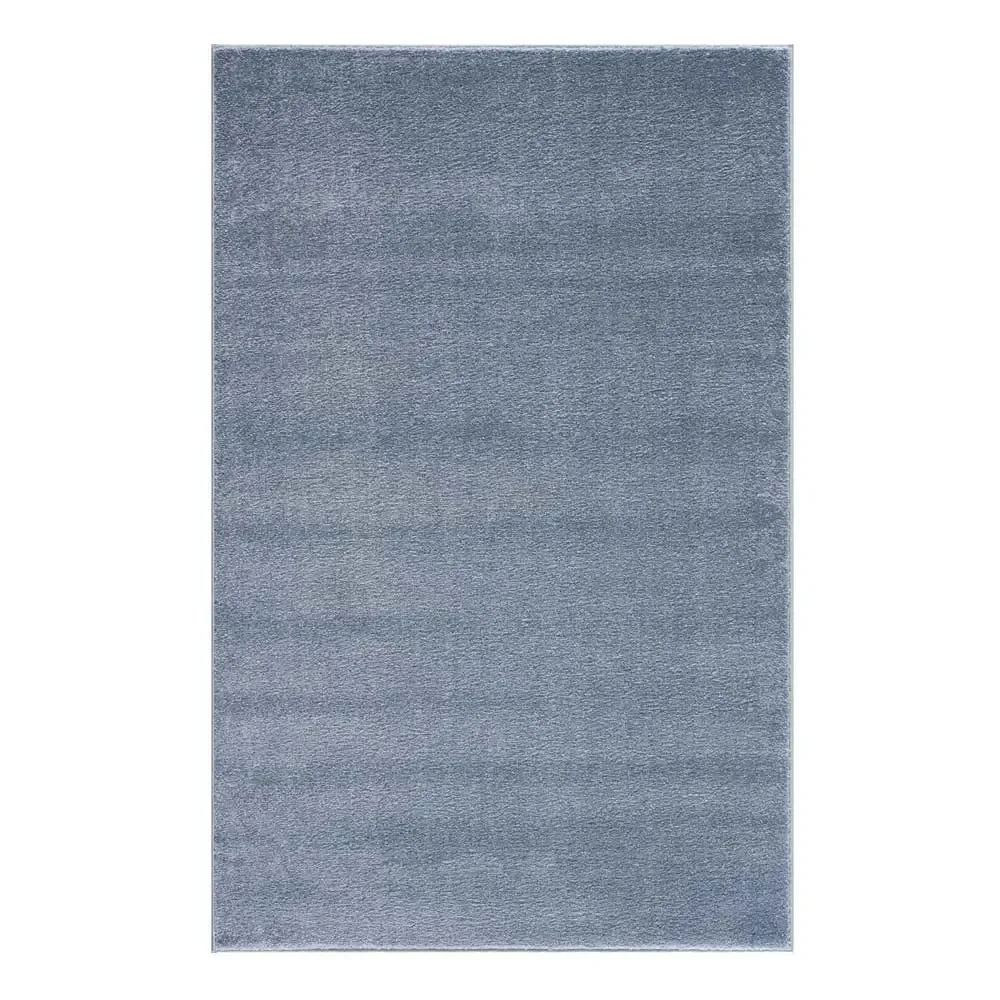 "Livone kindertapijt uni blauw, Tapijtmaat: 120 x 180 cm image"