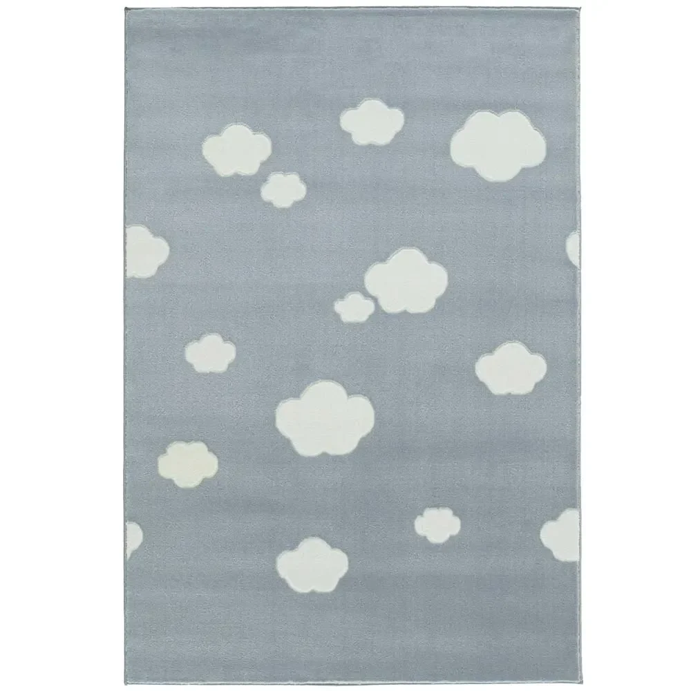 "Livone Tapijt Wolken blauw, Tapijtmaat: 160 x 230 cm image"