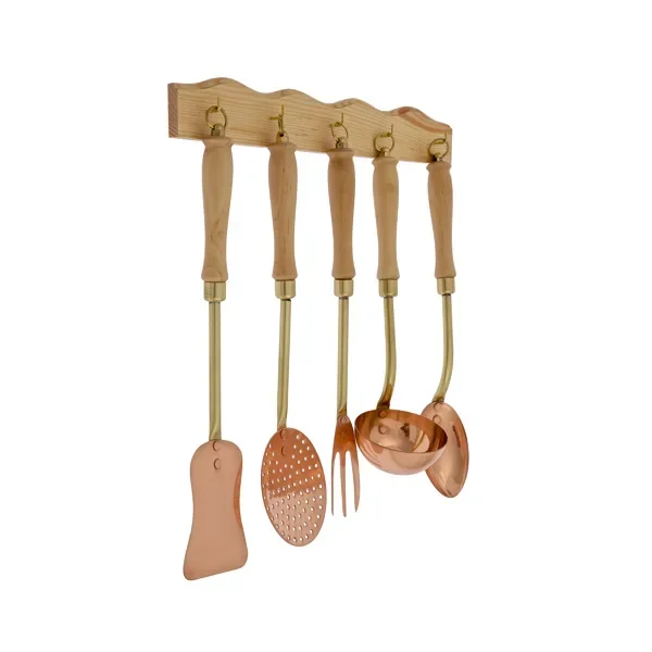 "Keukenset - Met houten houder image"