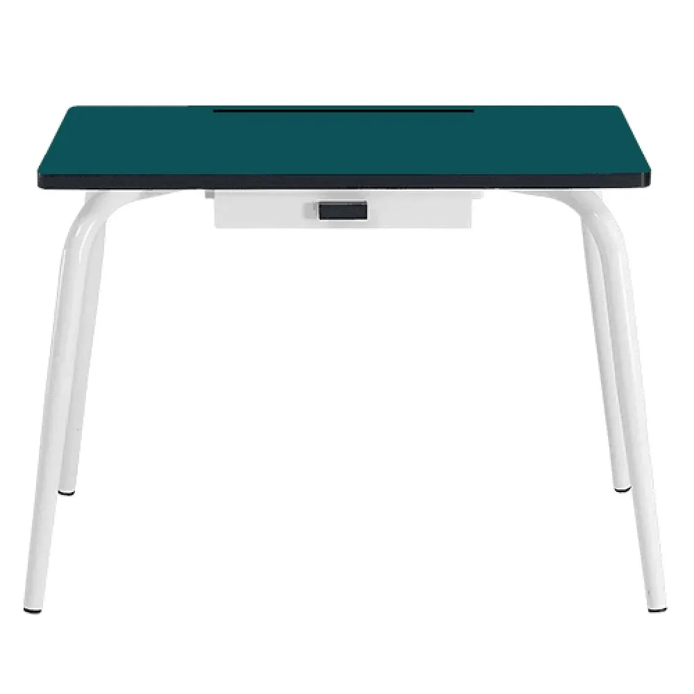 "Gambettes kindertafel/bureau Romy blauw groen image"