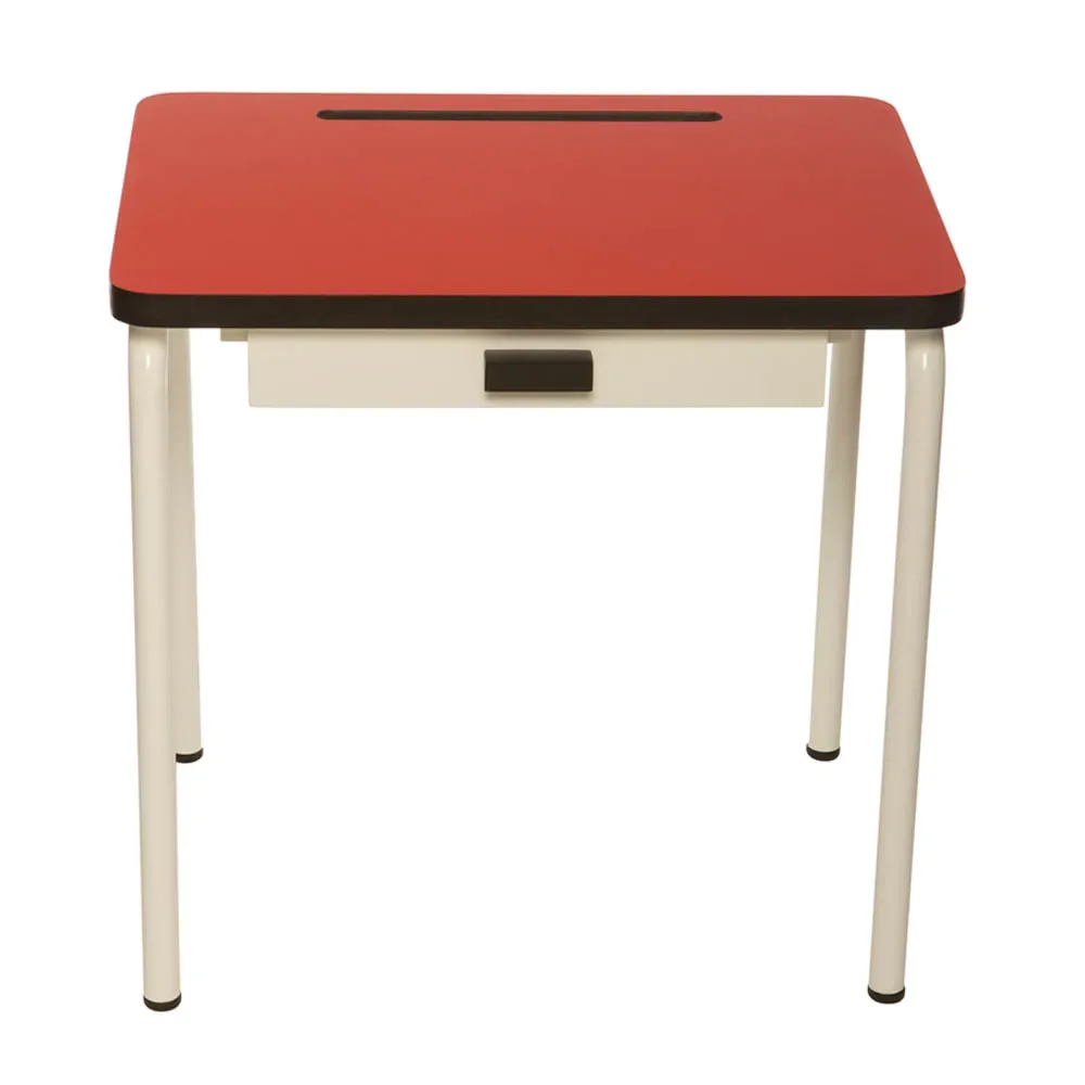"Gambettes kindertafel/bureau Regine rood image"
