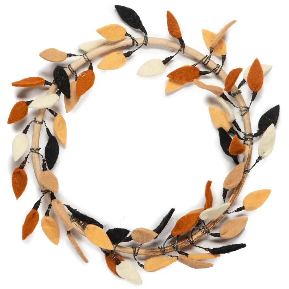 "Kidsdepot Decoratieve Krans Bladeren image"