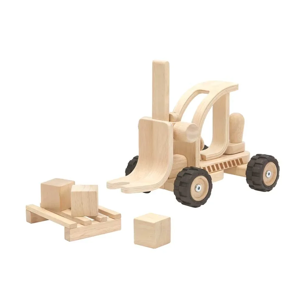 "Plan Toys Forklift hout naturel image"