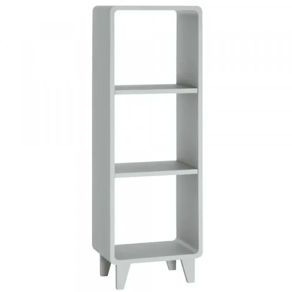 "Laurette smalle boekenplank Millefeuille, Kleur: Gris image"
