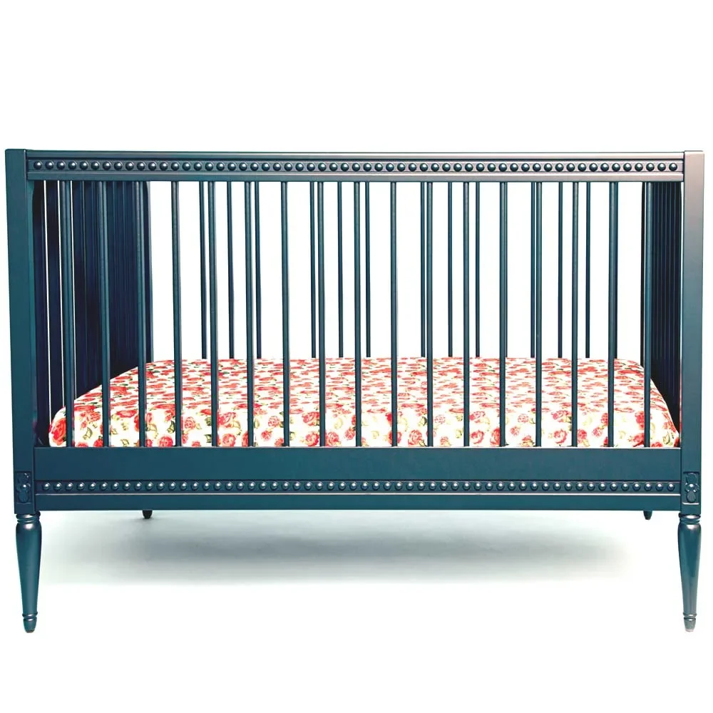 "Gustavienne babybed 60 x 120 cm donkergroen image"