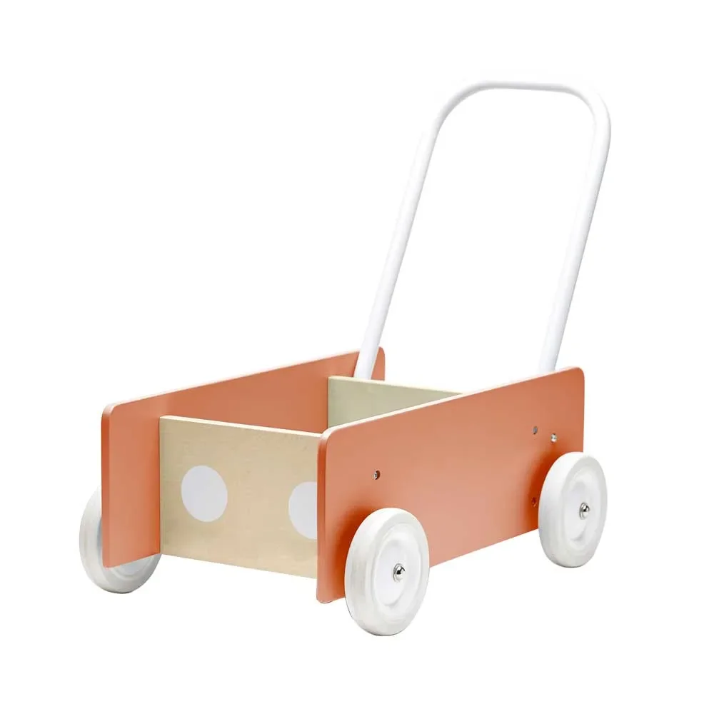 "Kids Concept loopfiets hout abrikoos image"