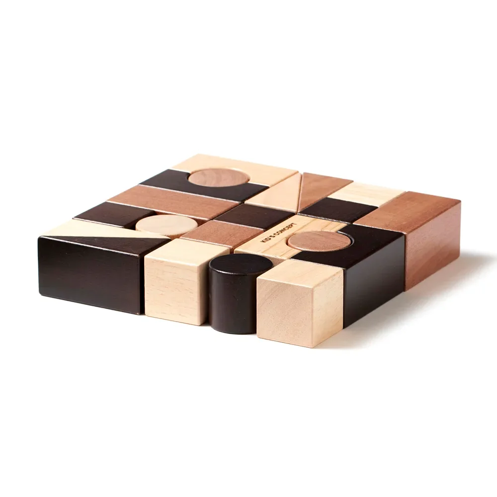 "Kids Concept Bouwstenen NEO Hout naturel gekleurd image"