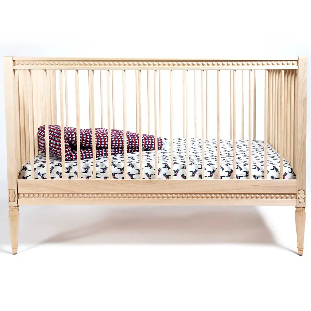 "Gustavienne babybedje 60 x 120 cm natuur image"