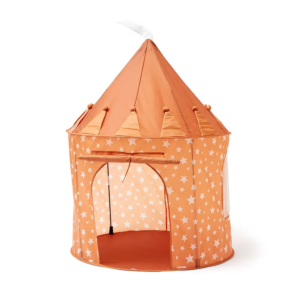 "Kids Concept speeltent ronde sterren bruin image"