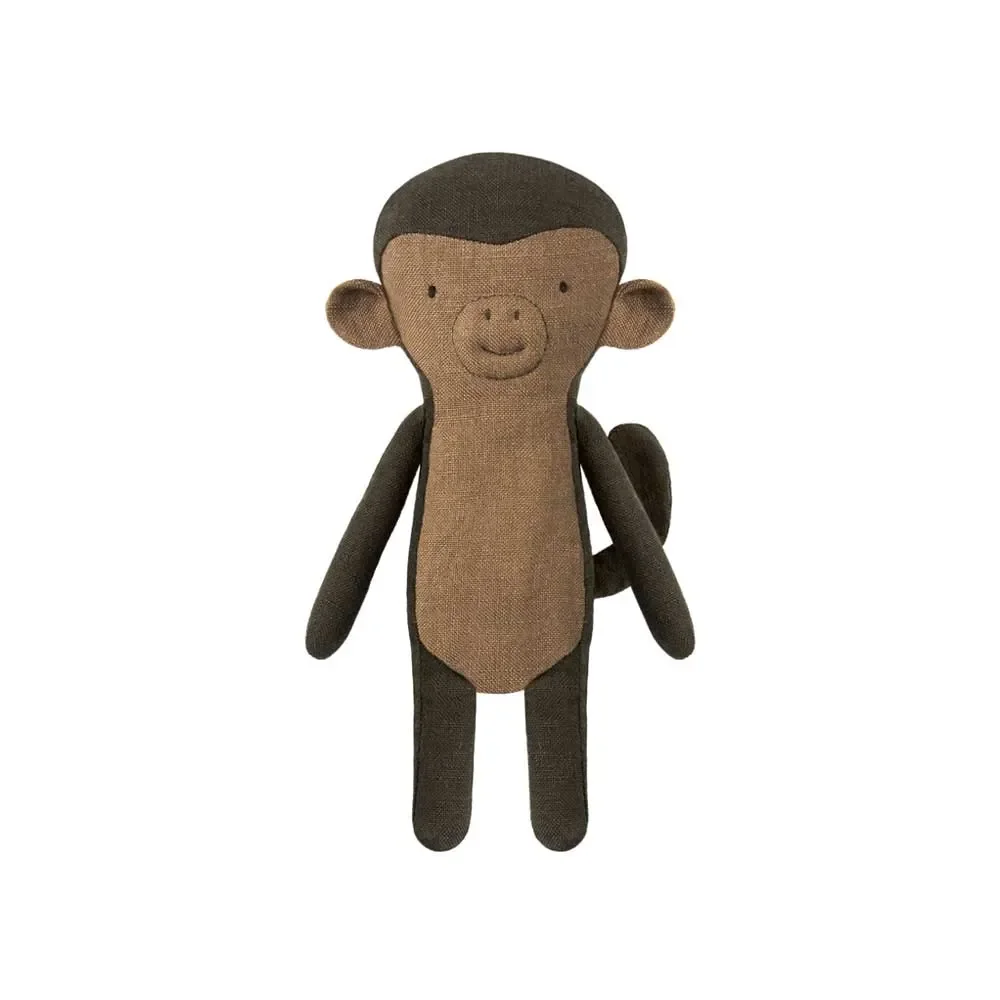 "Maileg knuffeldier aap bruin mini image"