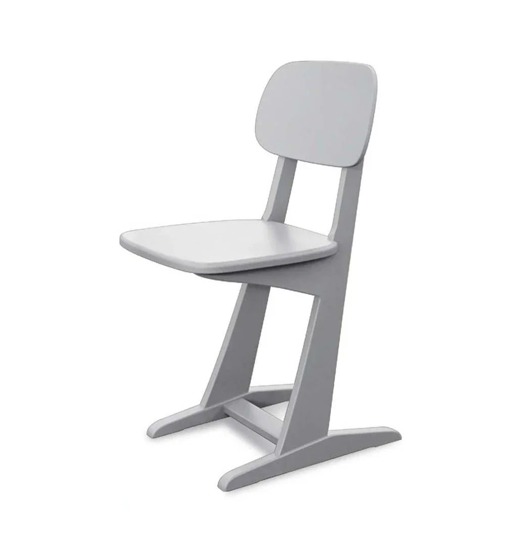 "Laurette bureaustoel La chaise a patins, Kleur: Gris image"