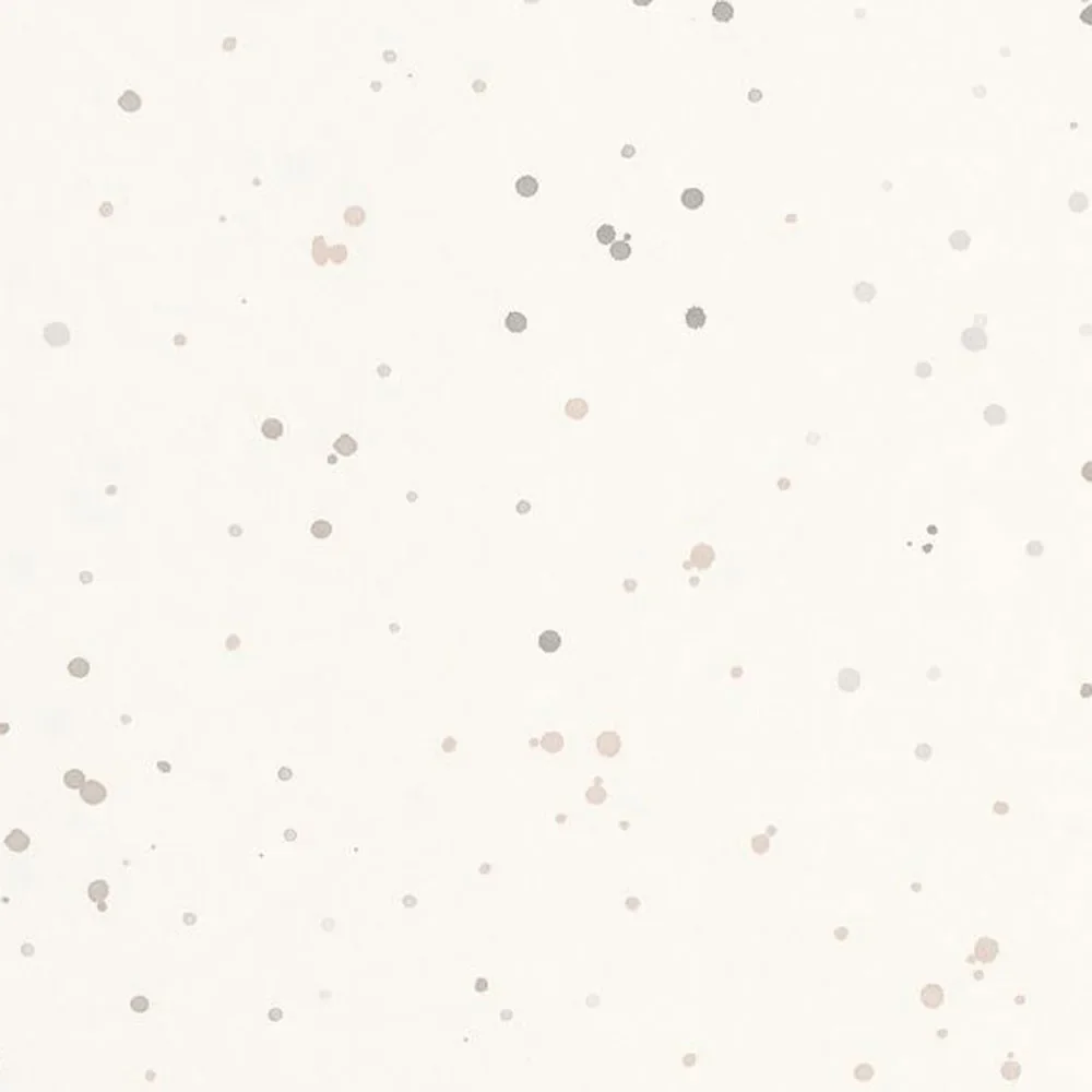 "Casadeco kinderbehang Happy Dreams blobs beige grijs image"