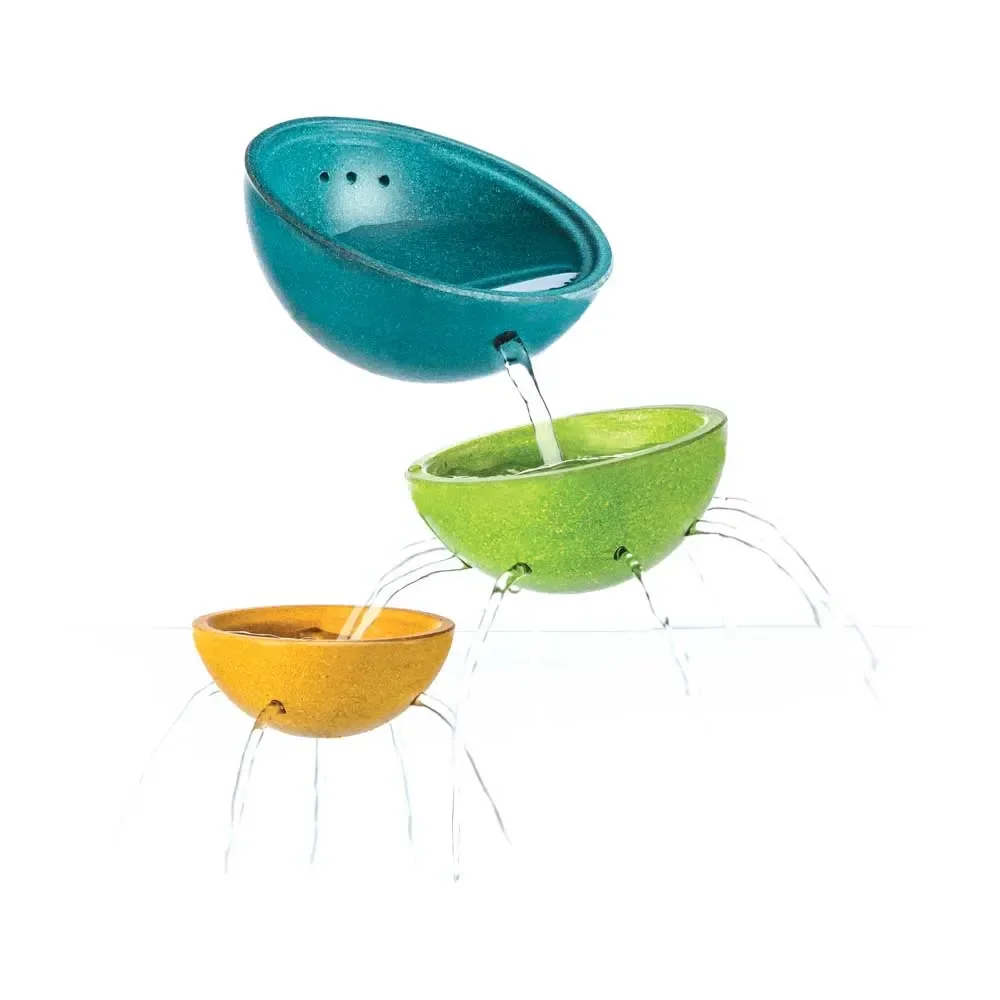 "Plan Toys badspeelgoed bekerset gekleurd image"