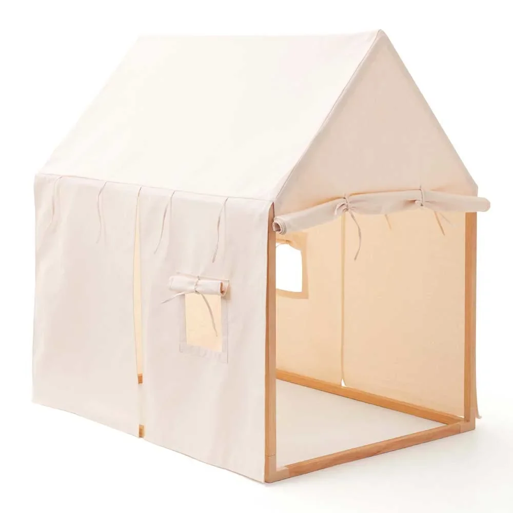 Kids Concept kinder speelhuisje hout natuur