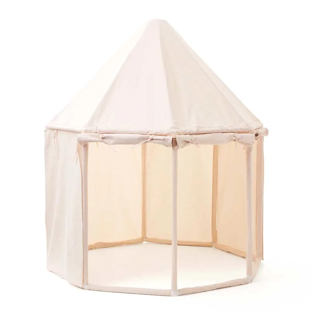 "Kids Concept kinderpaviljoen hout naturel achthoekig image"
