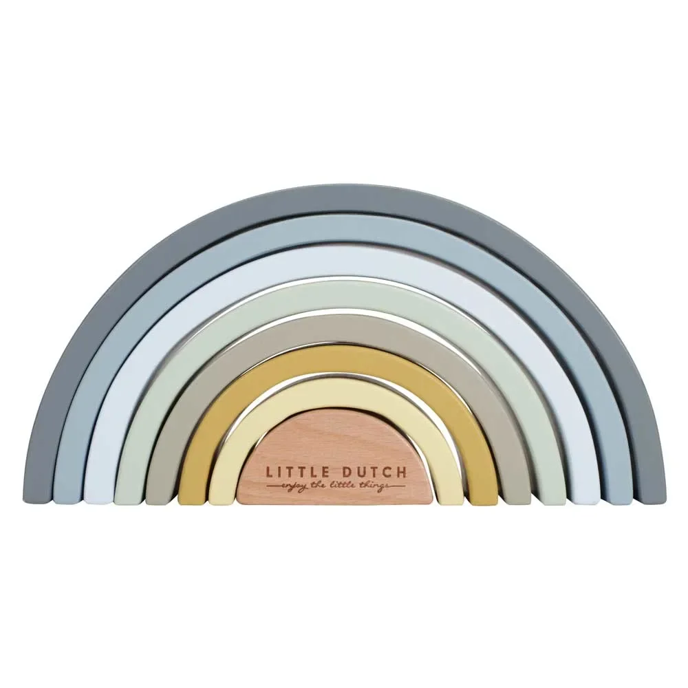 "Little Dutch houten regenboog blauw image"