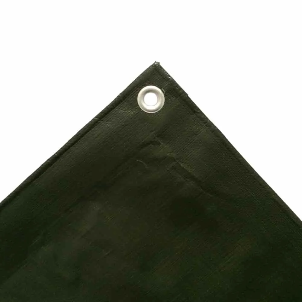 "Afdekzeil 210g/m², 4x6m groen (24m²), scheurvast, waterdicht zeil image"
