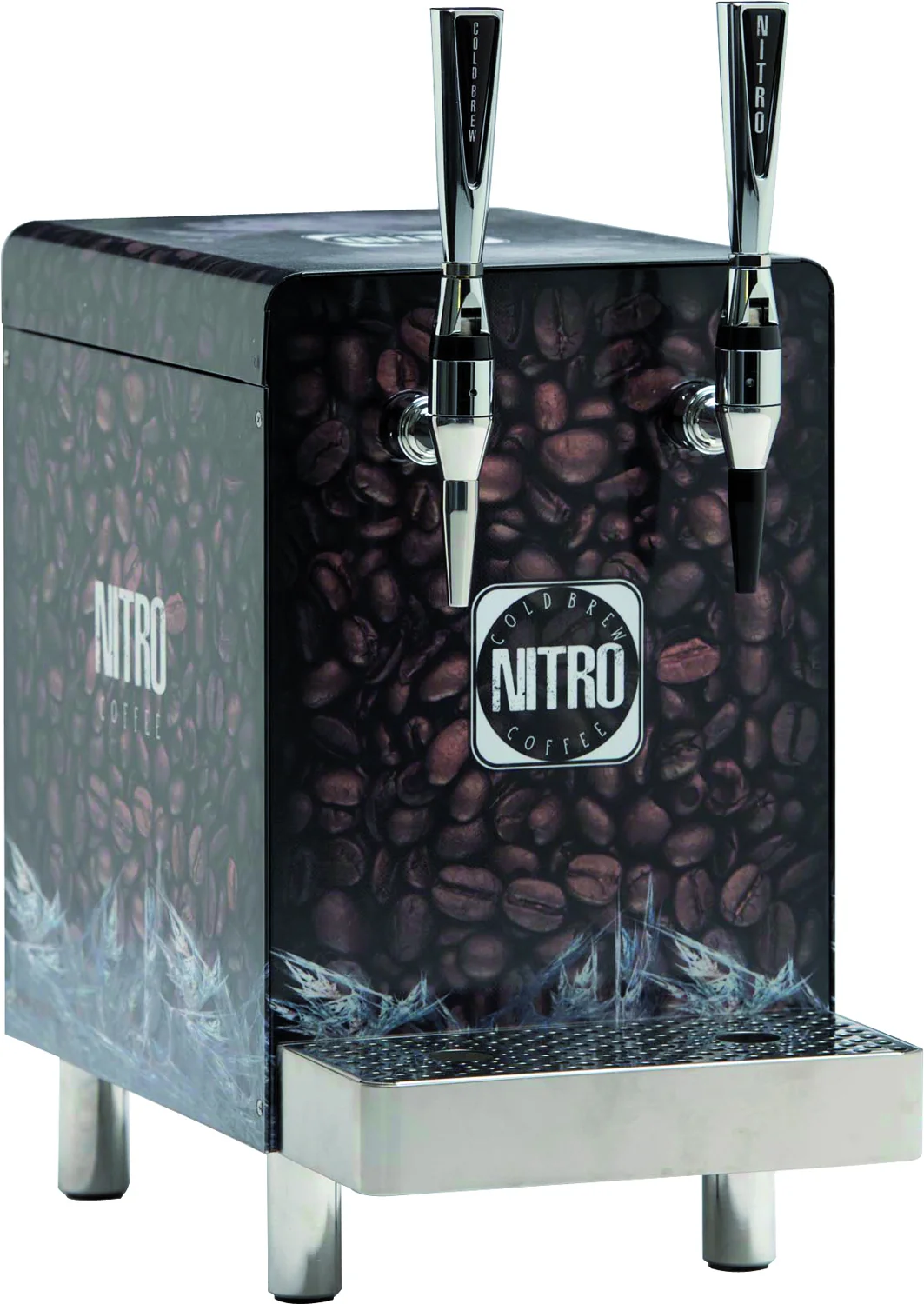 NitroCoffee-dispenser, 2 leidingen, met folie