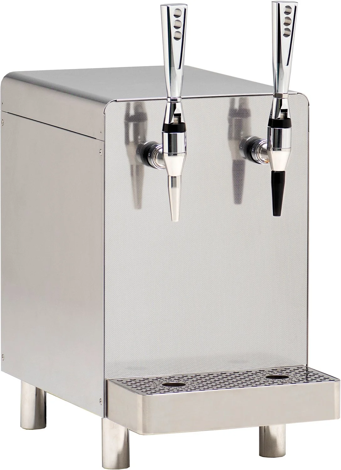 "Nitro koffiedispenser (2 kranen) voor romige nitro koffie, inclusief stouttap en druipbak image"