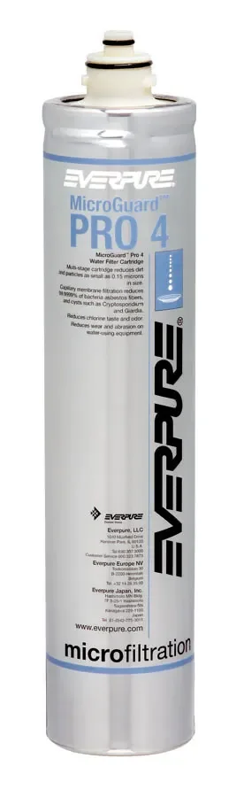 "Waterfilter, filterpatroon - Everpure MicroGuard Pro 4 voor bacterievrij water image"