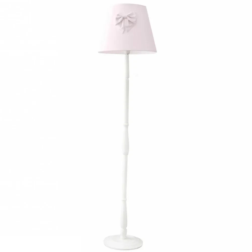 "Caramella vloerlamp gedraaid been boog roze image"