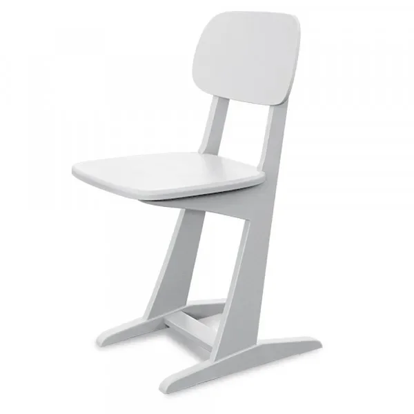 "Laurette bureaustoel La chaise a patins, Kleur: wit image"