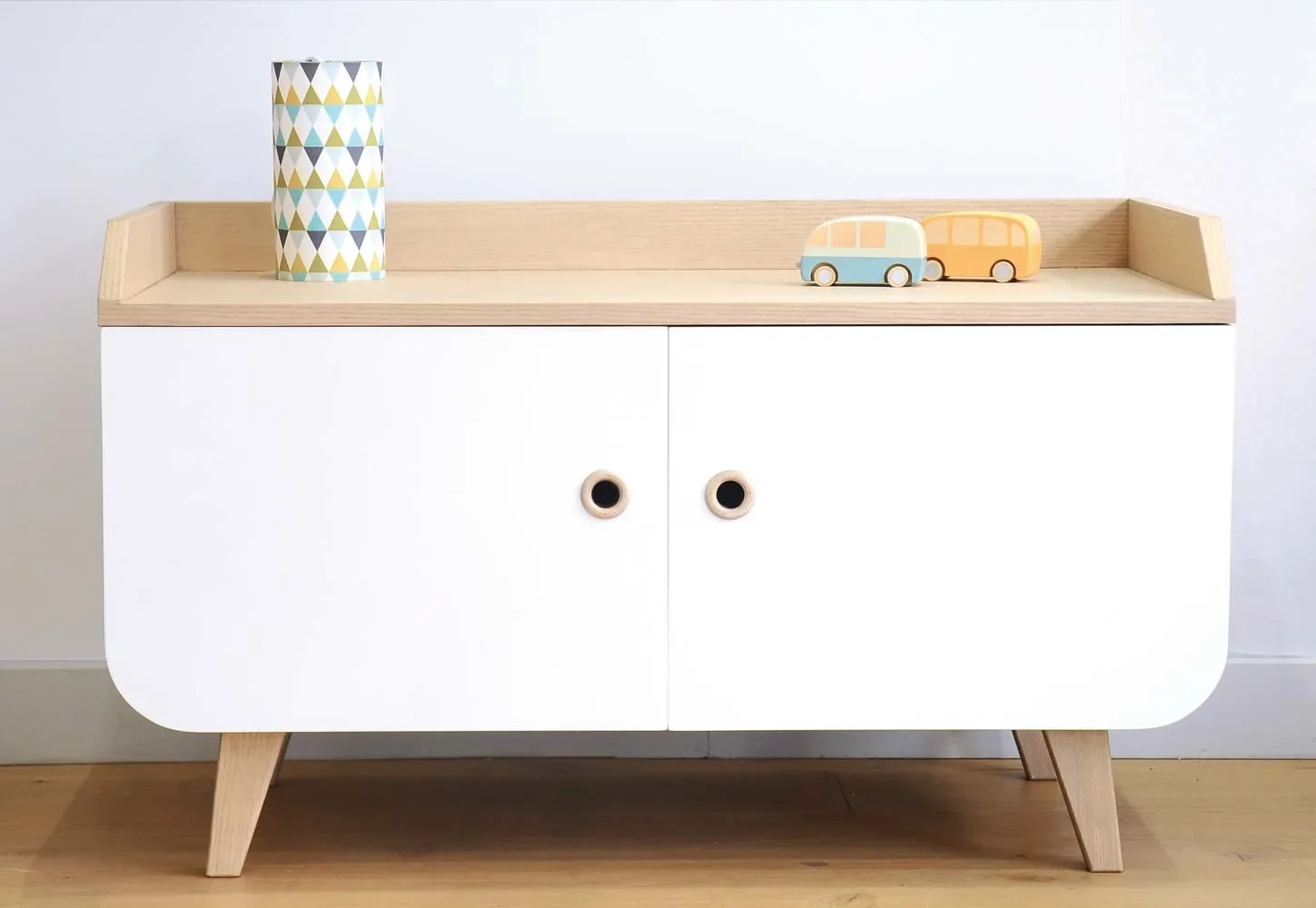 "Laurette dressoir Zen, Kleur van de oppervlakken: Wit image"