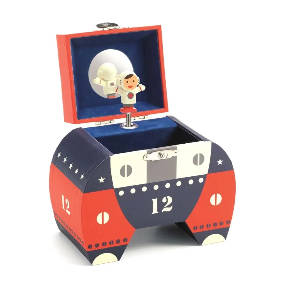 "Djeco box met muziekdoosje astronaut image"