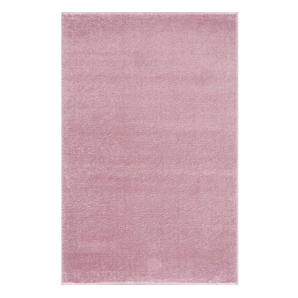 "Livone kindertapijt uni roze, Tapijtmaat: 160 x 230 cm image"