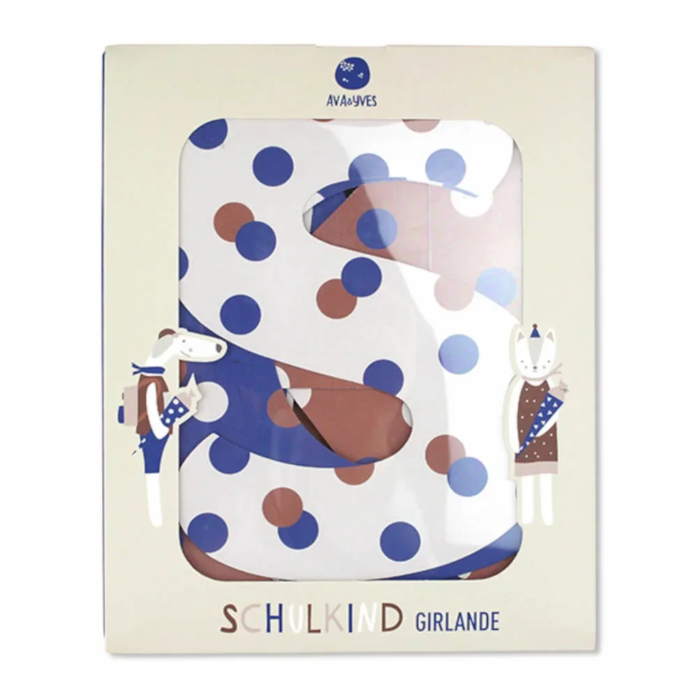 Ava & Yves slinger schoolkind confetti patroon