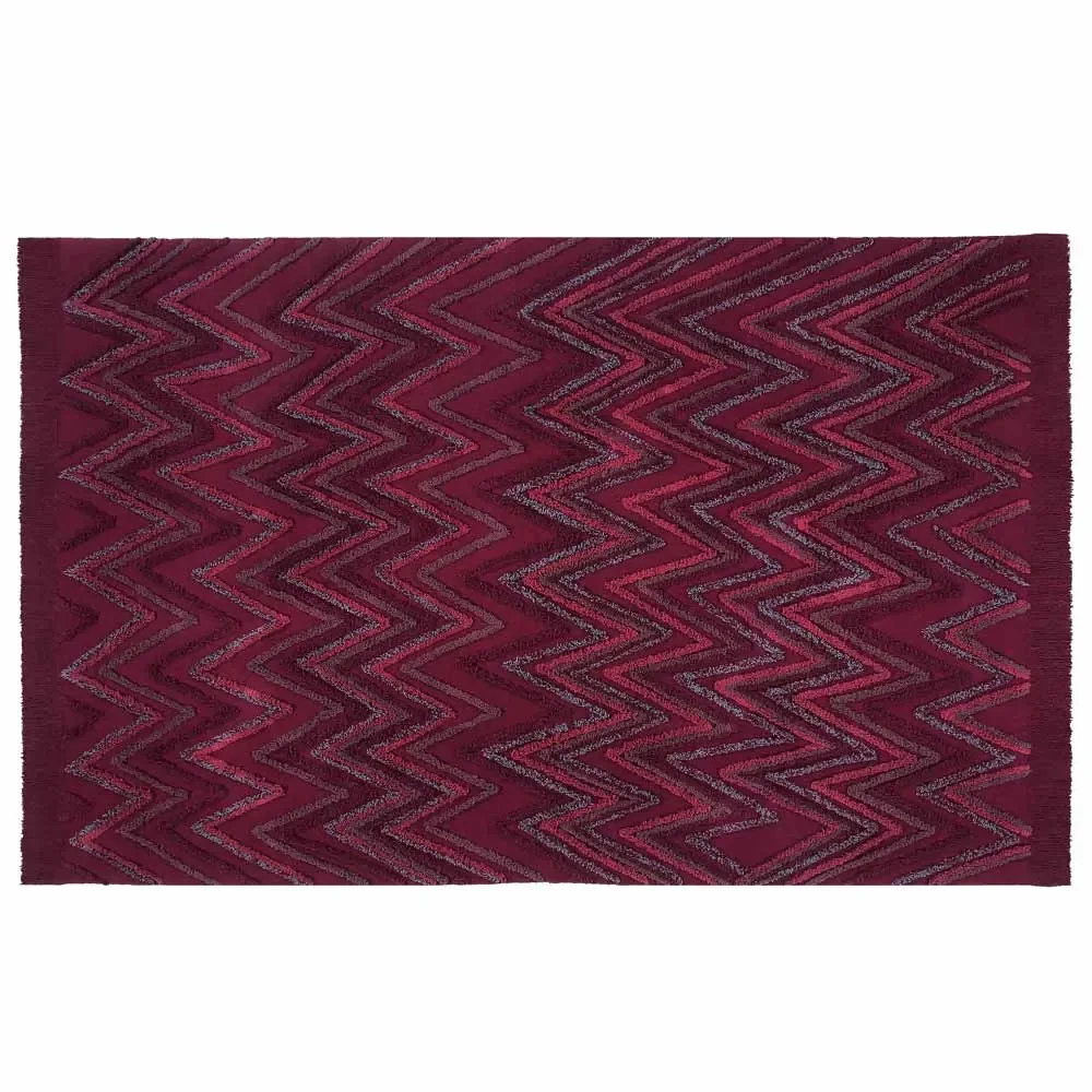 Lorena Canals tapijt "Earth" rood