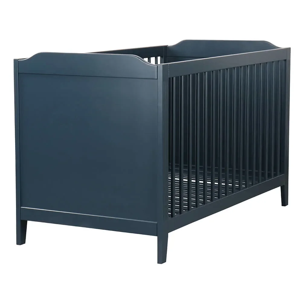 Maison Charlotte cabrio babybed Opera 70 x 140 cm donkerblauw