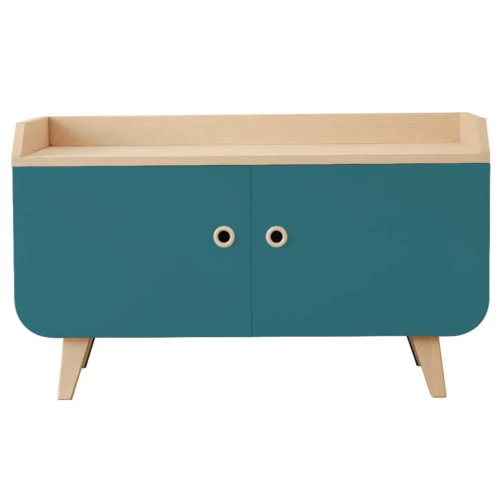 "Laurette dressoir Zen, Kleur van de oppervlakken: Bleue Canard image"