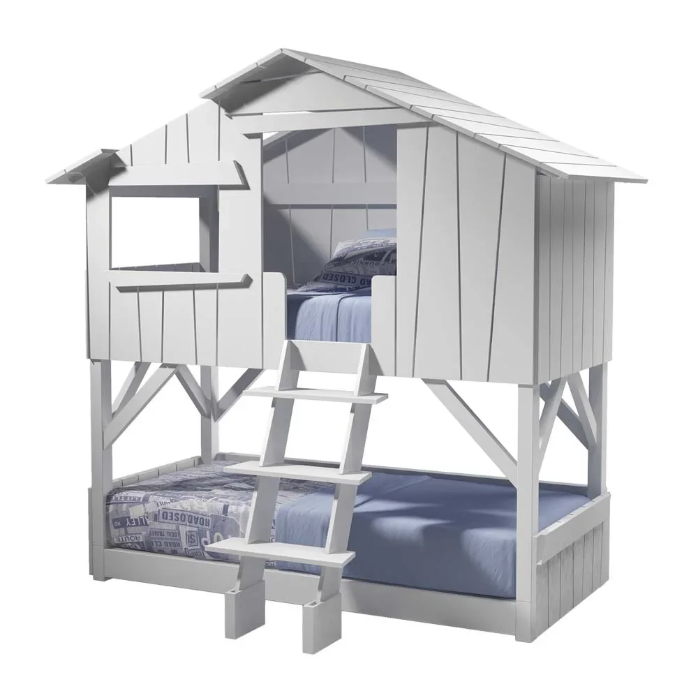 "Mathy by Bols stapelbed boomhut gekleurd image"