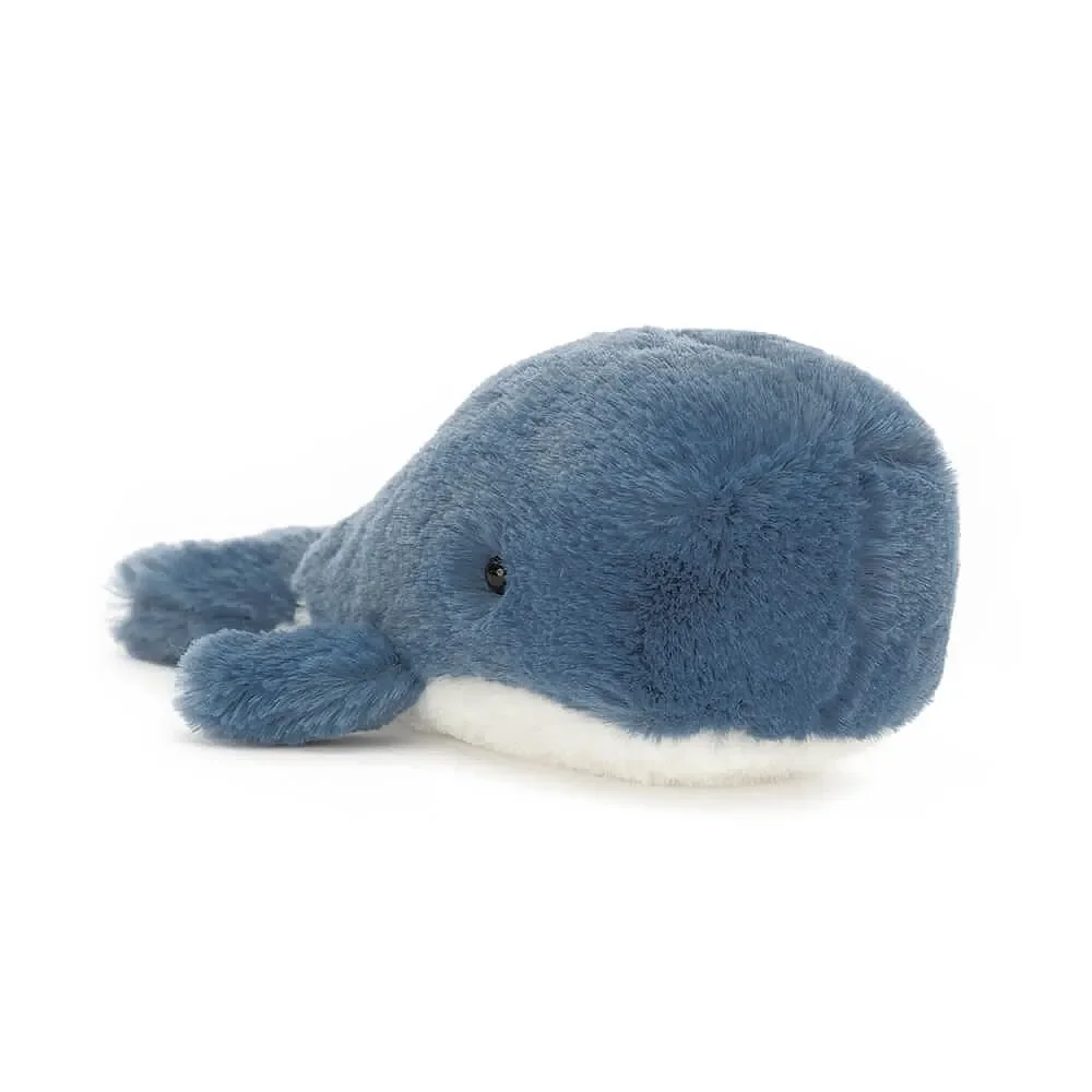"Jellycat Knuffel - Wavelly Whale, Kleur: blauw image"