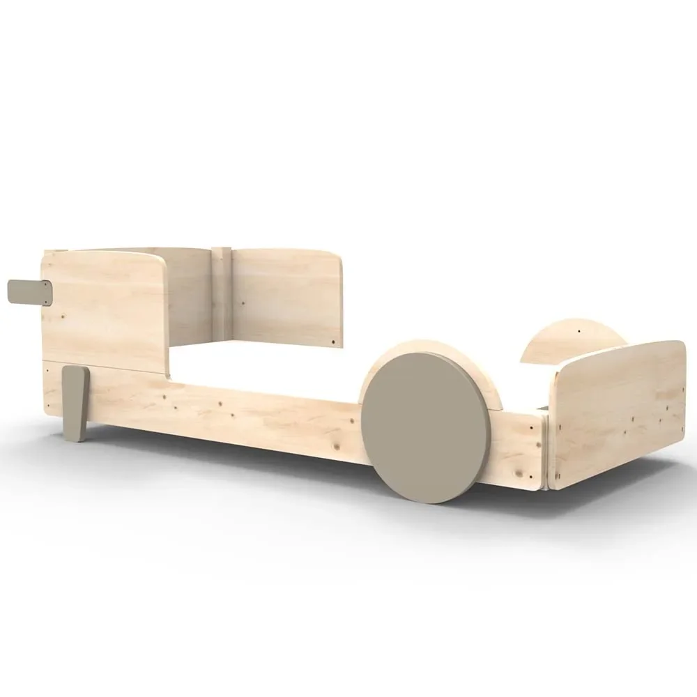 "Mathy by Bols Einzelbett "Discovery", Kleurelementen: wrat image"