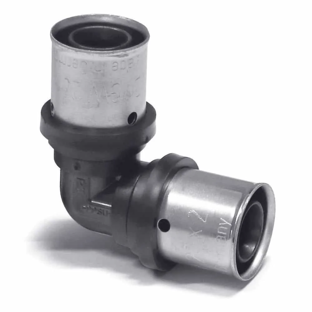 "PPSU Persfitting Hoek 90° 32 x 3 image"