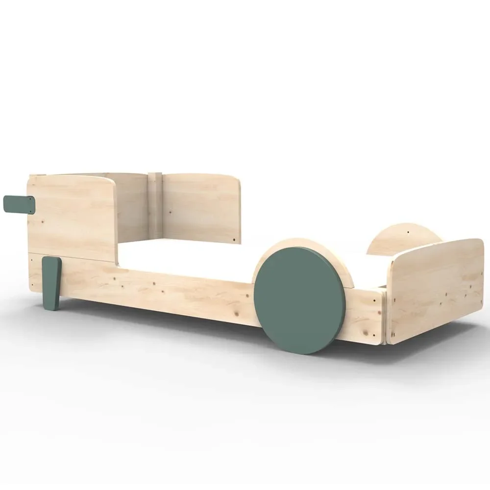 "Mathy by Bols Einzelbett "Discovery", Kleurelementen: Onweersbui image"