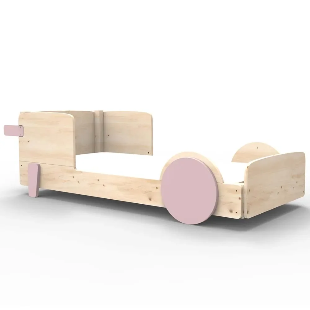 "Mathy by Bols Einzelbett "Discovery", Kleurelementen: Winterroze image"