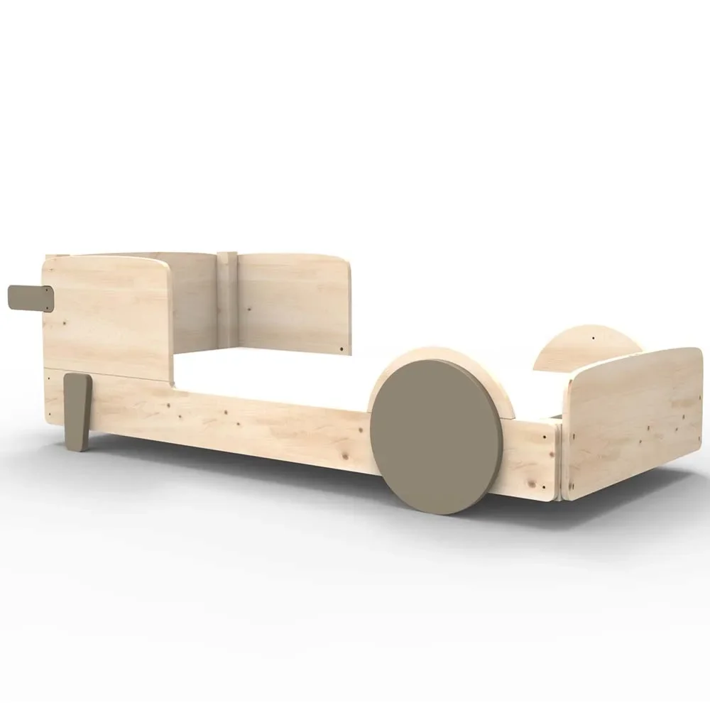 Mathy by Bols Einzelbett "Discovery", Kleurelementen: linnen