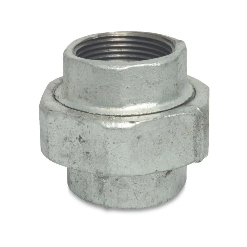 "Schroefdraadfitting Gietijzer Koppeling Type Plat 3/4" IG x 3/4" IG image"