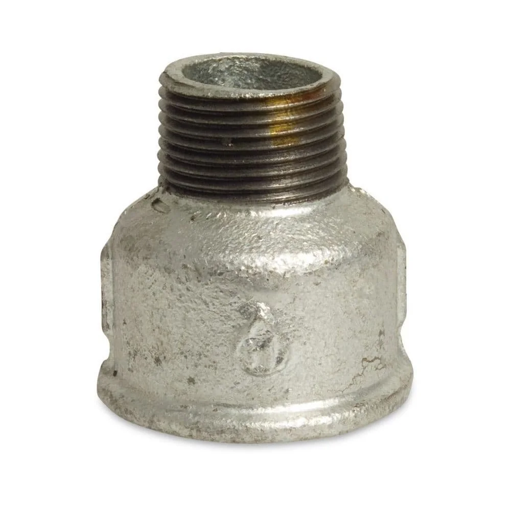 "Reduziermof Tempergietijzer 2" x 1 1/2" - Gegalvaniseerde Verloopmof image"