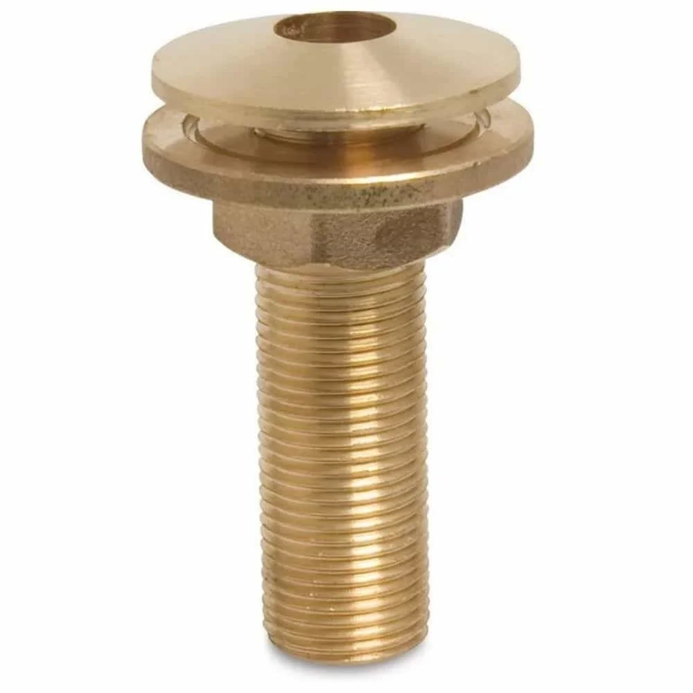 "Messing Fitting 1 1/4", Draadfitting Messing, Sanitair & Verwarming image"