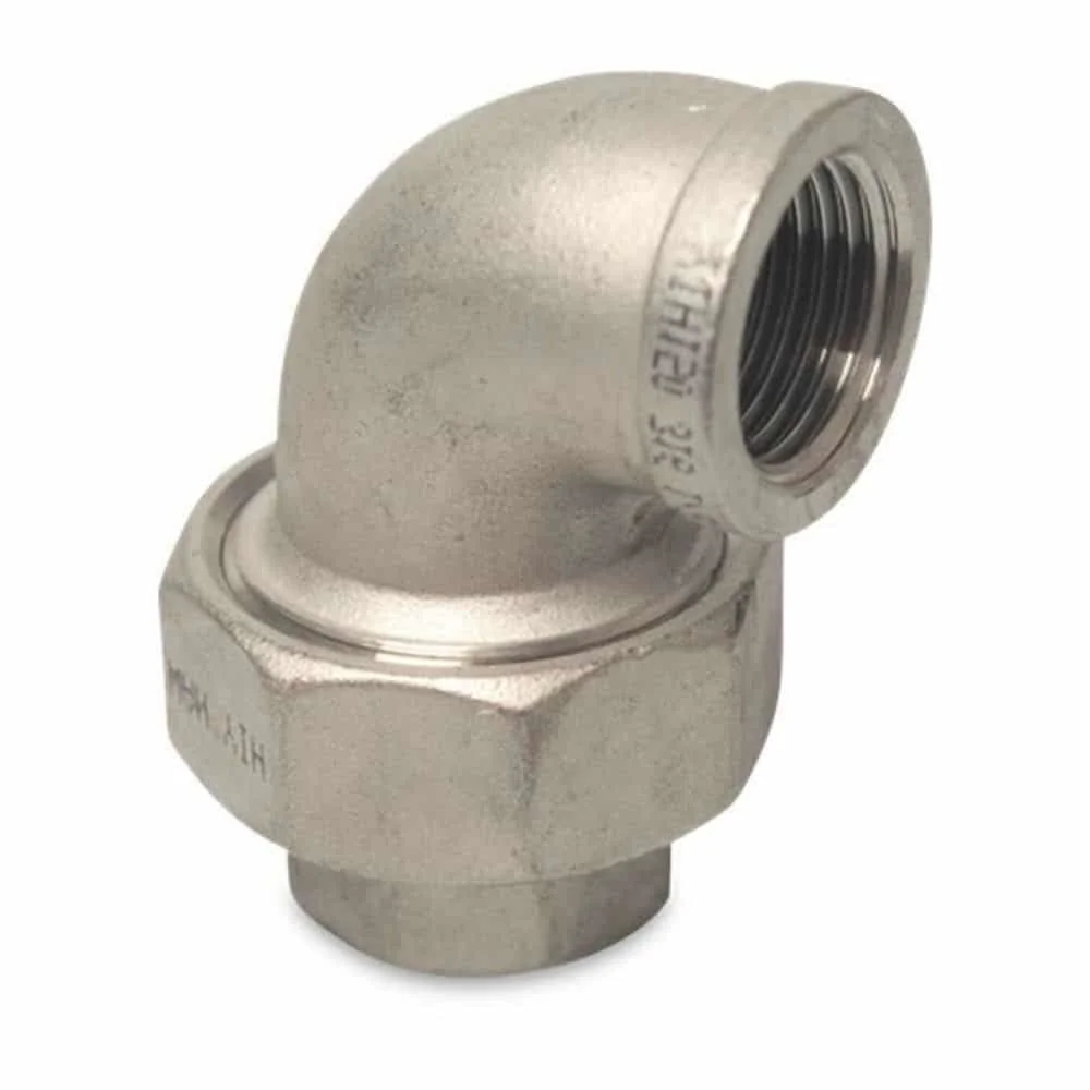 "RVS Winkelverschraubing 1 inch, Draadfitting V4A 90° image"
