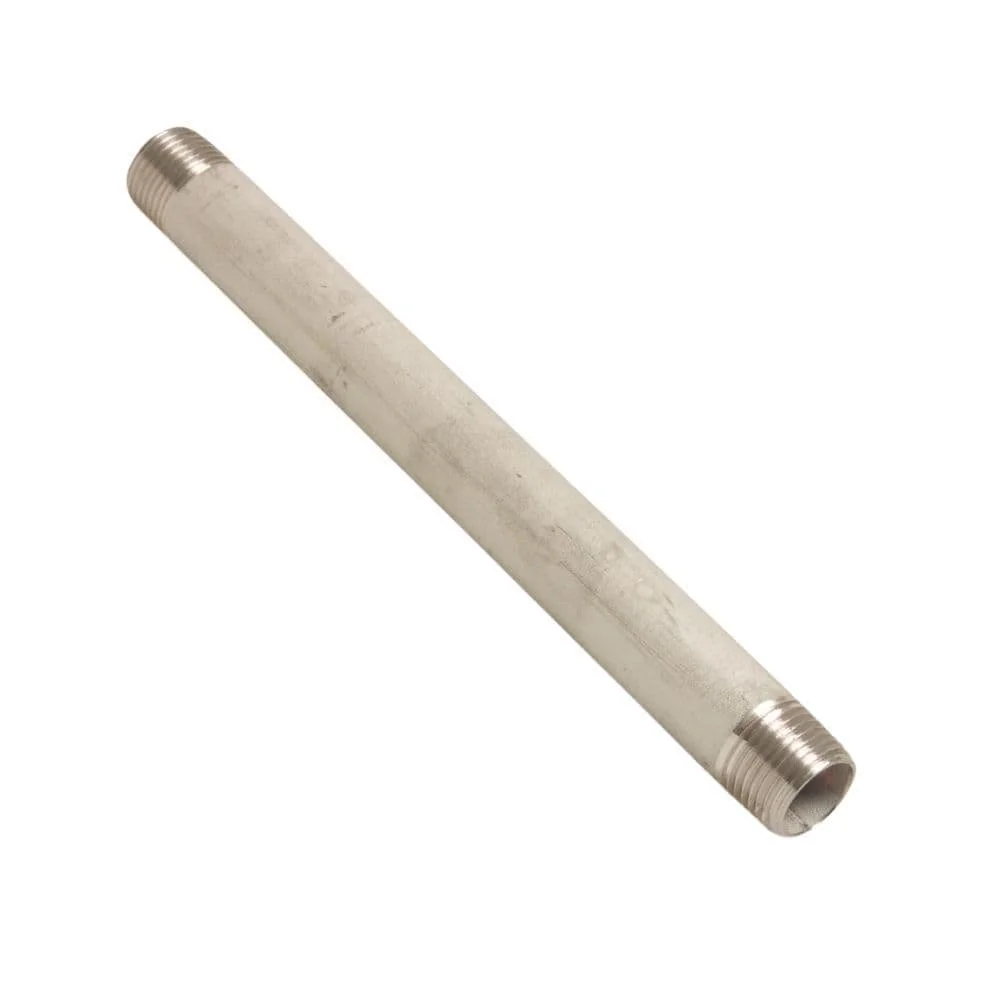 "RVS Draadnippel 3 Duims, 120mm image"